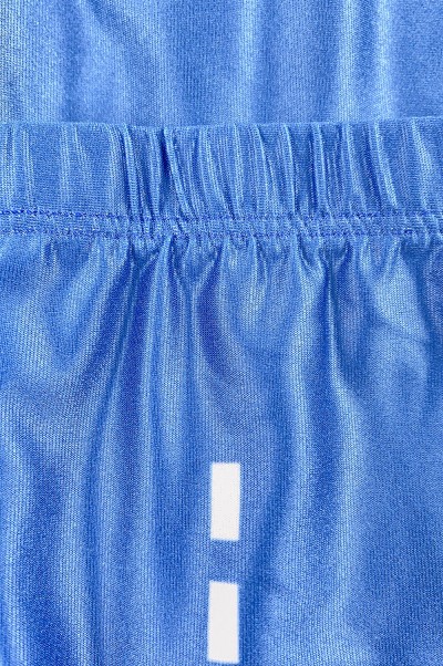 Customized Short Sleeve Zipper Style Milk Silk Cycling Shirt Design Blue Print Race Cycling Shirt Cycling Shirt Garment Factory SKCSCP009 detail view-3